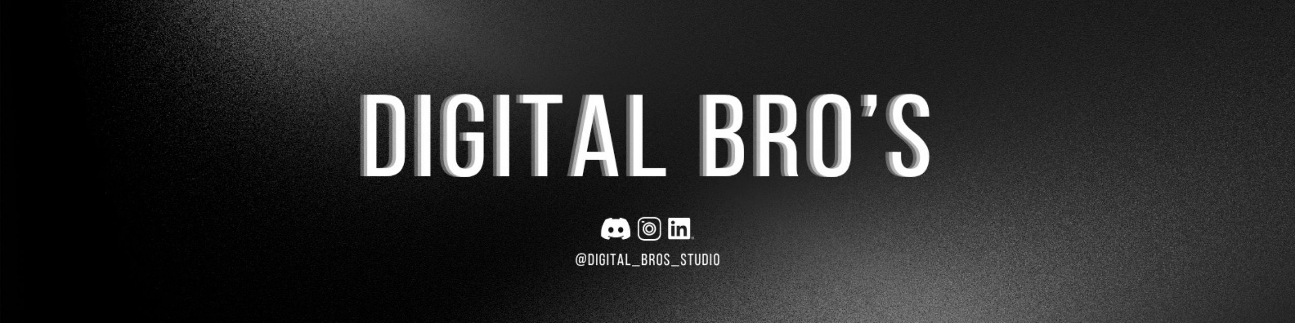 Digital Bros Studio Brand Banner
